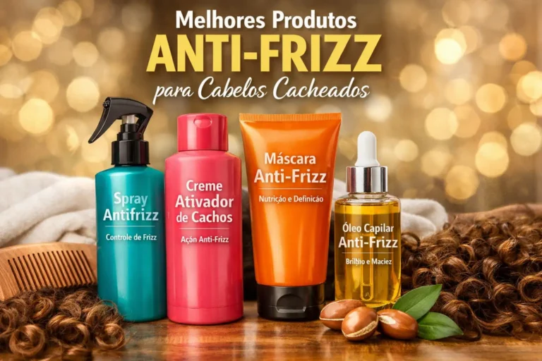 Melhores Produtos Anti-Frizz para Cabelos Cacheados