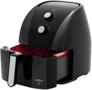 melhor fritadeira elétrica: Fritadeira Air Fryer Britânia 5,5 L BRF50.